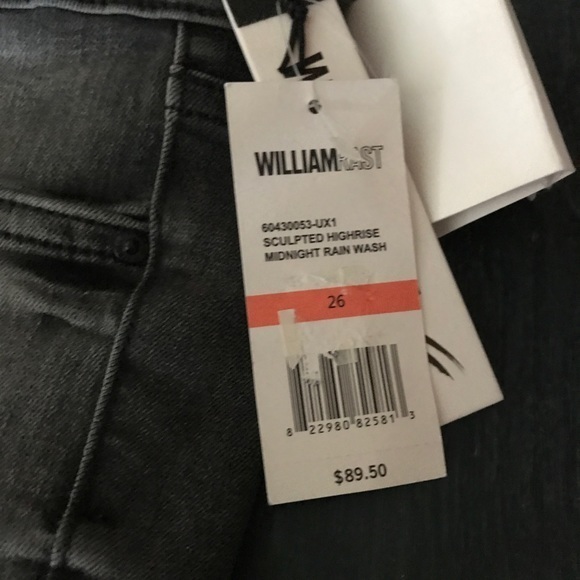 NWT William Rast sculpted Hi Rise Leggings 26 - Picture 4 of 8
